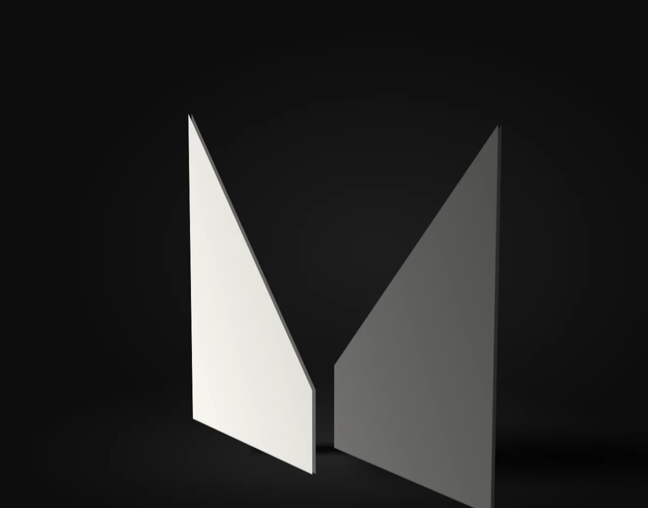 The Fold turned further, the sheets nearly edge on.